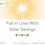 Fall in Love with Solar Savings